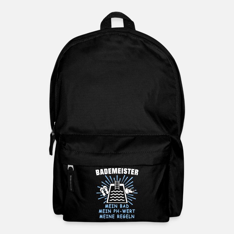 Bademeister - Rucksack - Schwarz