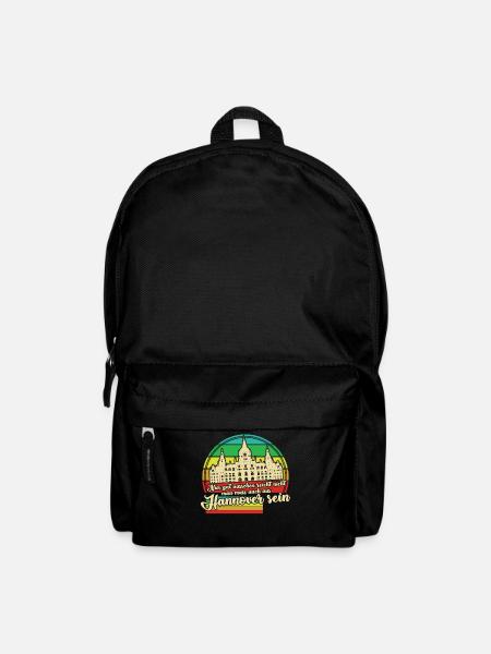 Hannover Retro - Rucksack - Schwarz