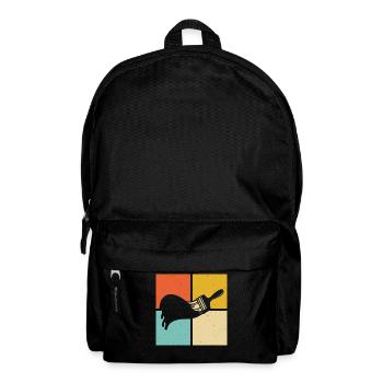Brush Painter Artist - Backpack - black - Front