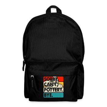 Pottery Pottery Pottery - Backpack - black - Front