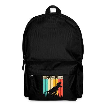 Oncle T Rex Onkelsaurus - Sac à dos - noir - Devant