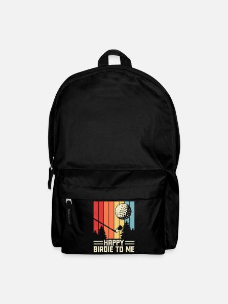 Golf Golfer - Rucksack - Schwarz