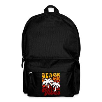 Beach Vibes - Backpack - black - Front