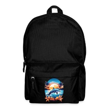 Dolphin - Backpack - black - Front