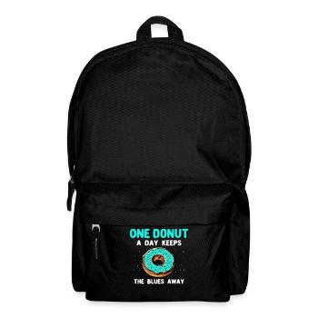 Donut Liebe Donutliebhaber - Rucksack - Schwarz - Vorne