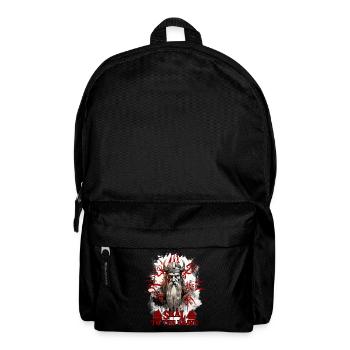 Made by odin Wikinger Kultur - Rucksack - Schwarz - Vorne