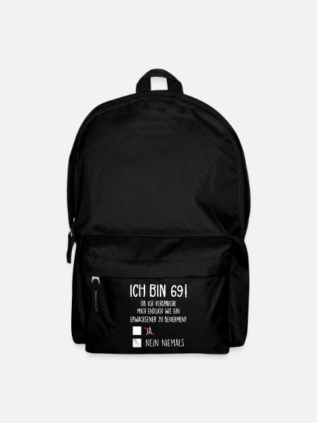 Ich Bin 69! - 69. Geburtstag 69 - Rucksack - Schwarz