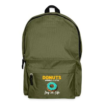Donut Doughnut Donut Lover - Sac à dos - vert olive - Devant