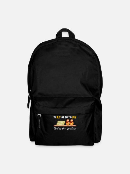Flohmarkt Händler Trödelmarkt - Rucksack - Schwarz