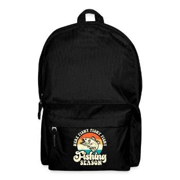 Angler - Rucksack - Schwarz - Vorne