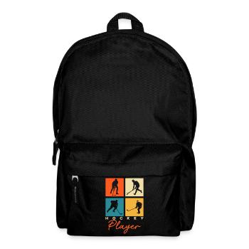 Hockey - Rucksack - Schwarz - Vorne