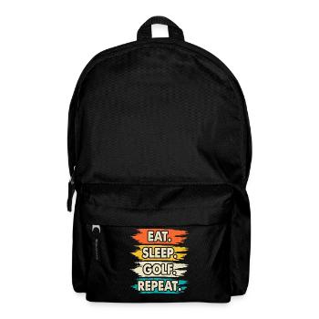 Golf Golfer - Backpack - black - Front