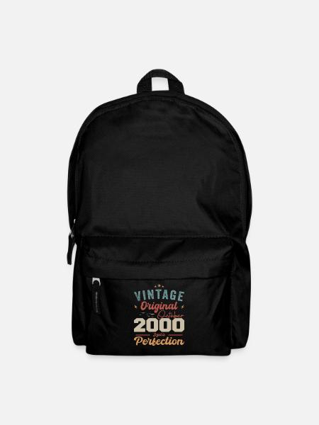 Octobre 2000 Cadeau d’anniversaire 2000 Octobre - Sac à dos - noir