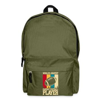 Fantasy Football - Rucksack - Olivgrün - Vorne
