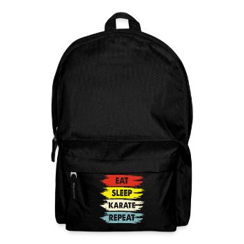Karate - Rucksack - Schwarz - Vorne