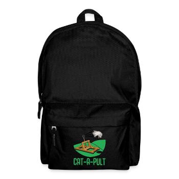 Drôle de chat - Sac à dos - noir - Devant