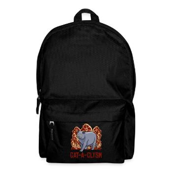 Blague de chat avec des chats - Sac à dos - noir - Devant