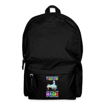 Unleash the Magic - Massage - Backpack - black - Front