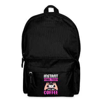 Nail Tech Maniküre Nail Technikerin - Rucksack - Schwarz - Vorne