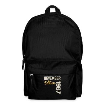 Born in November 1967 - Edition 1967 - Backpack - black - Front
