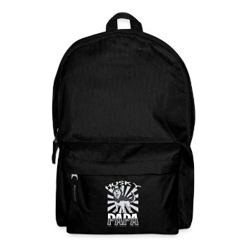 Husky Dad - Siberian Husky - Backpack - black - Front