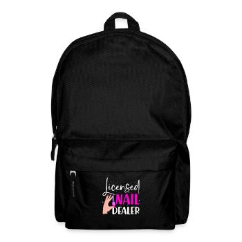 Nail Tech Maniküre Nail Technikerin - Rucksack - Schwarz - Vorne