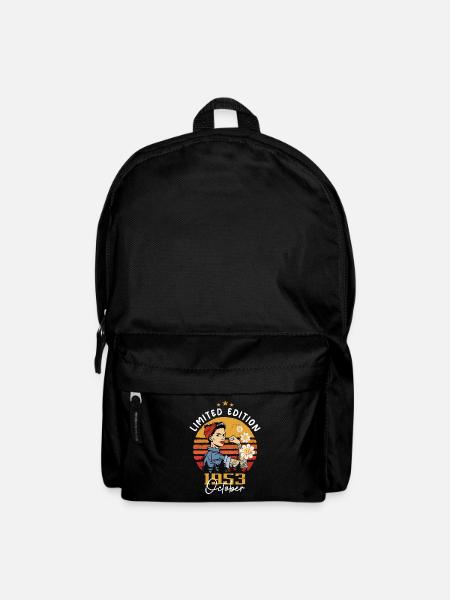 Oktober 1953 geboren | October 1953 - Rucksack - Schwarz