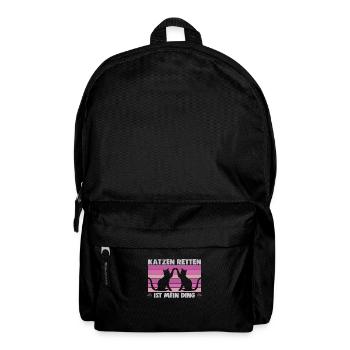 Dog Rescue Designs for Animal Rights Activists - Backpack - black - Front