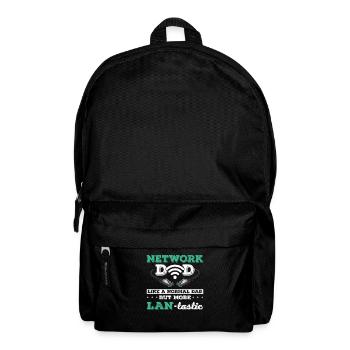 Network Administrator System Administrator Network - Backpack - black - Front