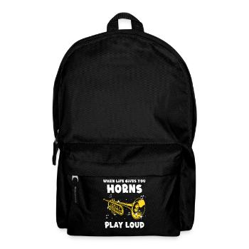 Mellophone Musician - Backpack - black - Front