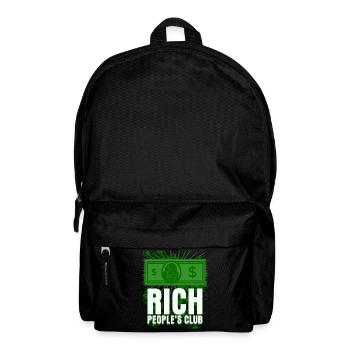 Equity Economy Capitalism Stocks - Backpack - black - Front