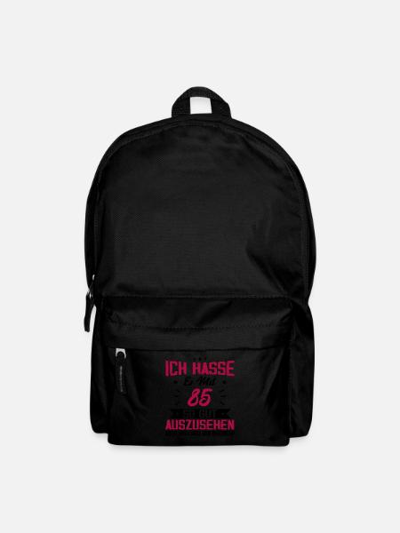 Ich hasse es mit 85 Geburtstag Gut Aussehen - Rucksack - Schwarz