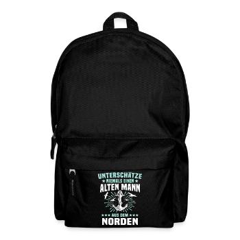 Norden Mann Nordener Männer - Rucksack - Schwarz - Vorne