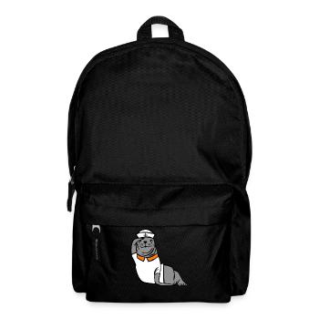 Seal Sailor Pinneped - Rucksack - Schwarz - Vorne