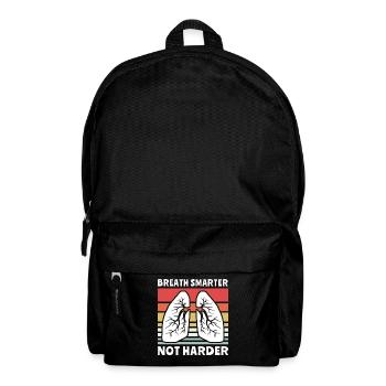 Atemtherapeut Lunge - Rucksack - Schwarz - Vorne