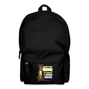 Beer Otter - Backpack - black - Front