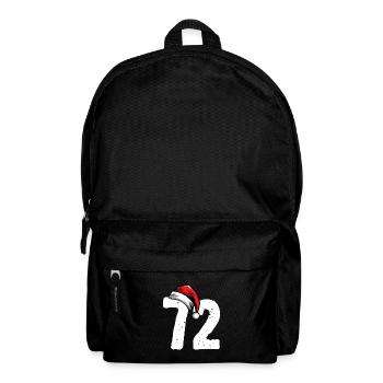 72 Number Christmas - Backpack - black - Front