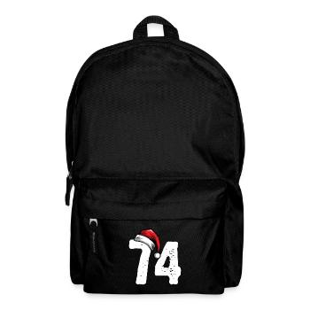 74 Number Christmas - Backpack - black - Front