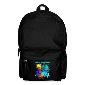 Drum Drummer Drums Drumset - Rucksack - Schwarz - Vorne