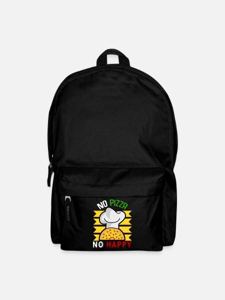 Pizza Restaurant Pizzaria - Backpack - black