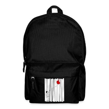 Middle Finger Balloon Misanthrope - Backpack - black - Front