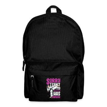 Ma fille fait de l’Hapkido - Sac à dos - noir - Devant