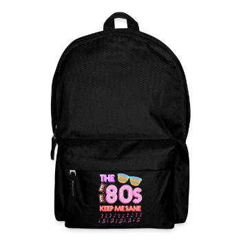 Années 80 Rétro 1980 - Sac à dos - noir - Devant