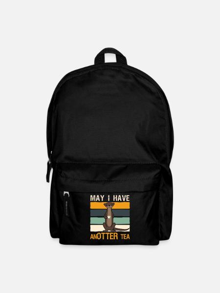Tea Cup Otter Tea Bag - Rucksack - Schwarz