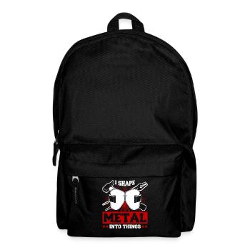 Metalworker Metal Work Welder Blacksmith - Backpack - black - Front