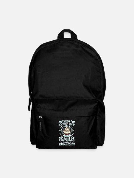 Smile with Vienna Coffee - Backpack - black