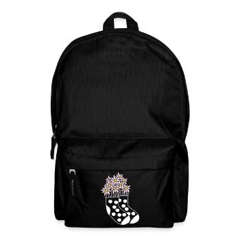 Winter Socks Flowers Sock Wool Socks - Rucksack - Schwarz - Vorne
