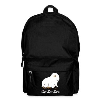Capybaras Ghost Capybara - Rucksack - Schwarz - Vorne