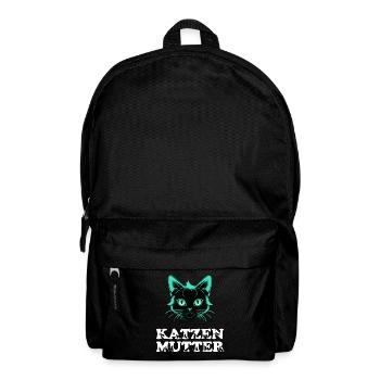 Conception de maman chat - Sac à dos - noir - Devant