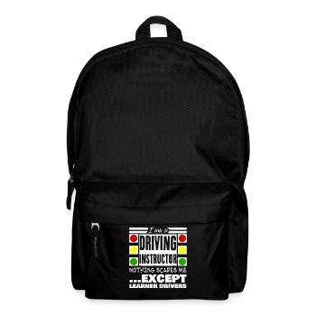 Driving Instructor Learner Drivers - Rucksack - Schwarz - Vorne